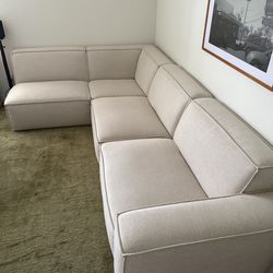 CASTLERY Jonathan Chaise Sectional L-Shaped Sofa