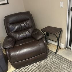 Brown Recliner 