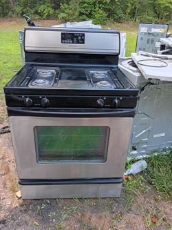 Stainless whirlpool gas stove