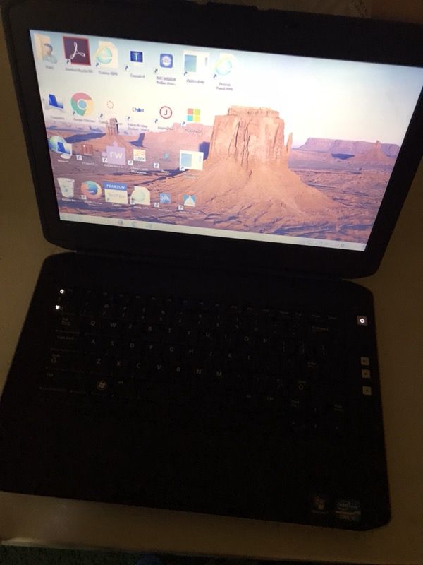 Dell gray laptop