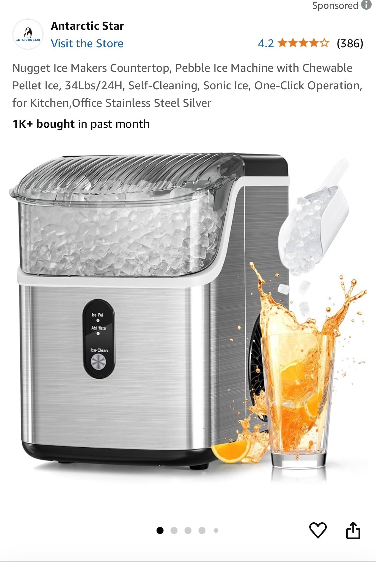 Nugget Ice Maker $100