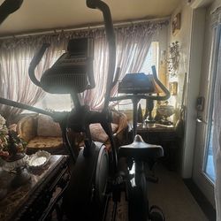 Elliptical And Exercise Bike 
