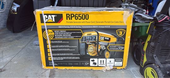 CAT RP6500 Portable Generator – Brand New/Unused – $850 OBO