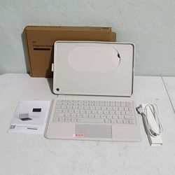 eiP Magnetix Keyboard Case for Google Pixel Tablet 11 inch (2023), White