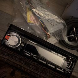 Car Radio and Speakers