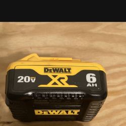 Dewalt 20 V Max Battery 6ah 