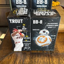 Mike Trout Bobblehead Star Wars 2023 