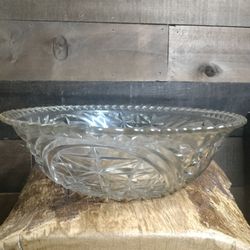 Alternate Manganese Vintage Anchor Hocking Crystal Bowl.
