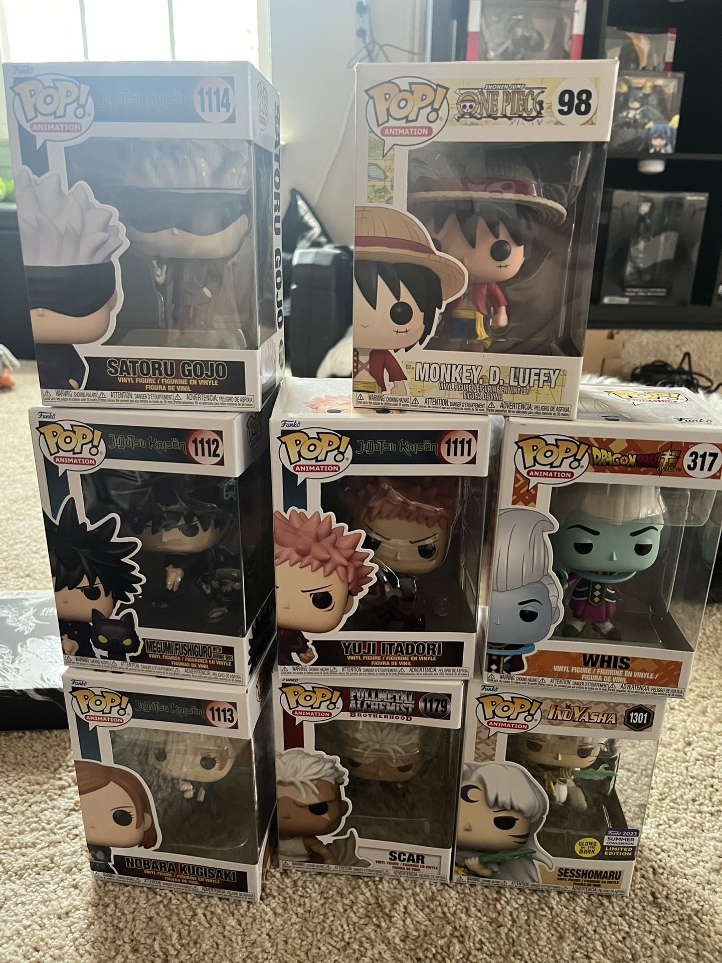 Anime Funko Pops