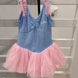 Little Girl's Sz 3T Blue & Pink Ballet Tutu Skirt Dance Toddler Girl Class Dress  Dress limited time  Comes from pet free smoke free home  Washed with