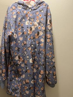 Girls Floral Jacket Size 14y