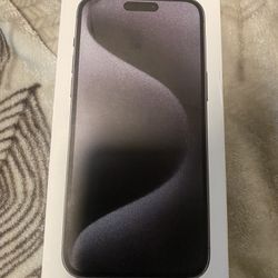 IPhone 15 Pro Max (Unlocked) Black Titanium 