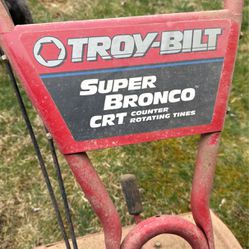Troy Built Tiller Super Bronco CRT