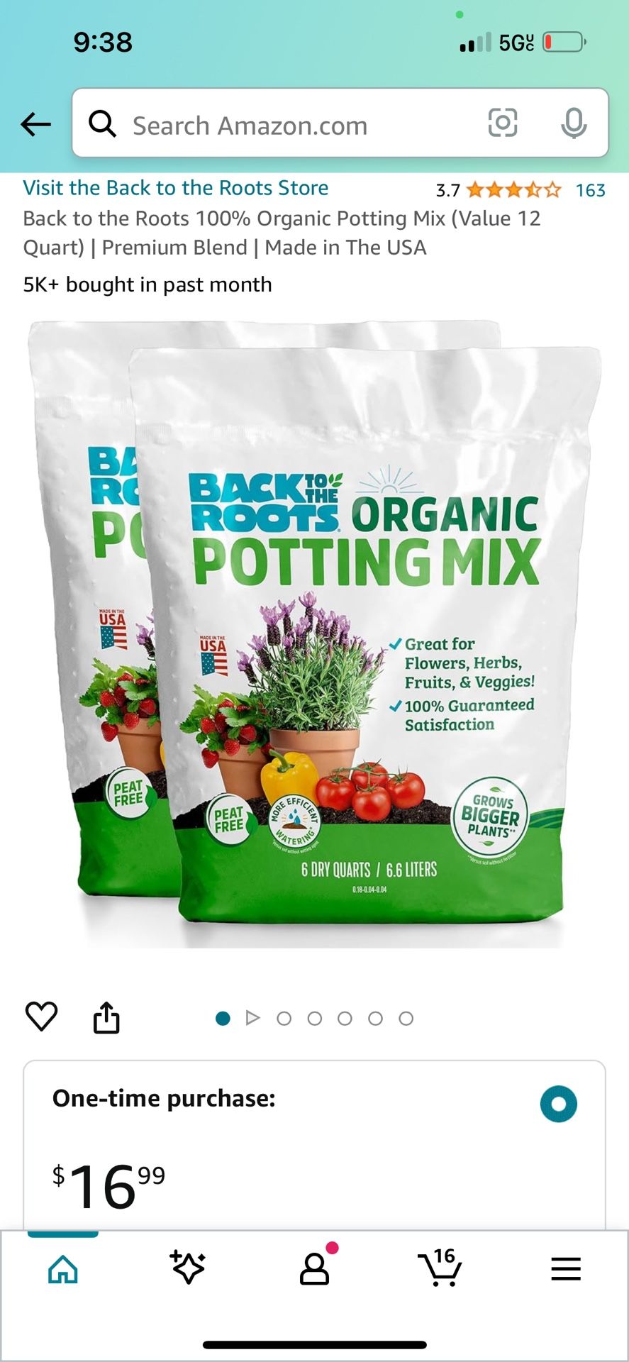 Organic Potting Mix 