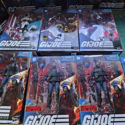 GI Joe Classified Series LOT 15 figures available