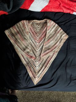 Crochet shawl