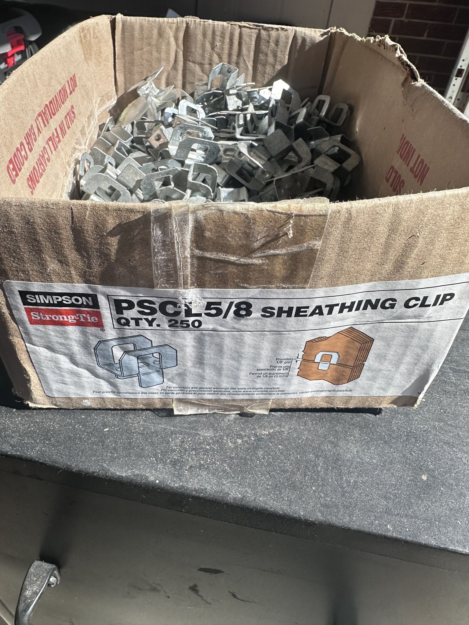 5/8 Sheathing Clip