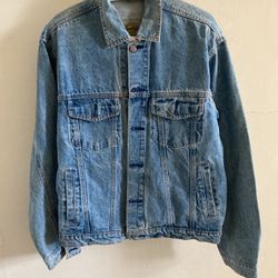 Hard Rock Cafe Men Jeans Jacket 