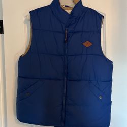 Blue/Beige Vest
