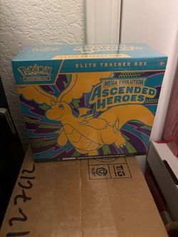 Pokémon TCG Mega Evolution Ascended Heroes Elite Trainer Box