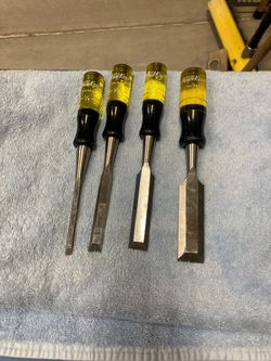 4 piece Wood chisel sets