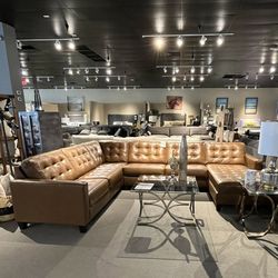 Auburn 4pc Chaise Sectional Couch