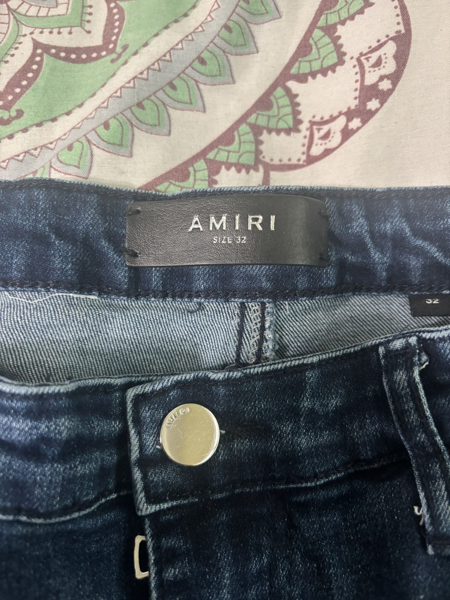 Amiri Blue Jeans