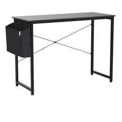 MoNiBloom Writing Computer Desk 40” in black