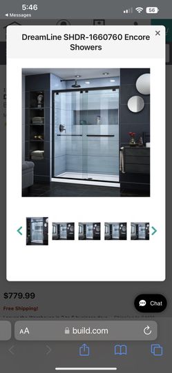 Dreamliner Shower Door 