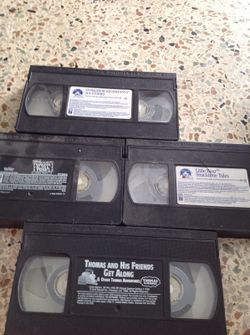 Kid's VHS Video Movies