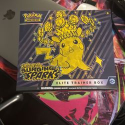 Surging Sparks ETB Sealed