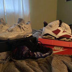 Jordan’s Kobes Lebrons Foams