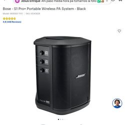 Bose S1 PRO + $600