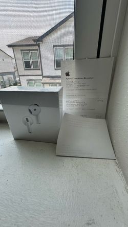 AirPod 4s (sealed with receipt)