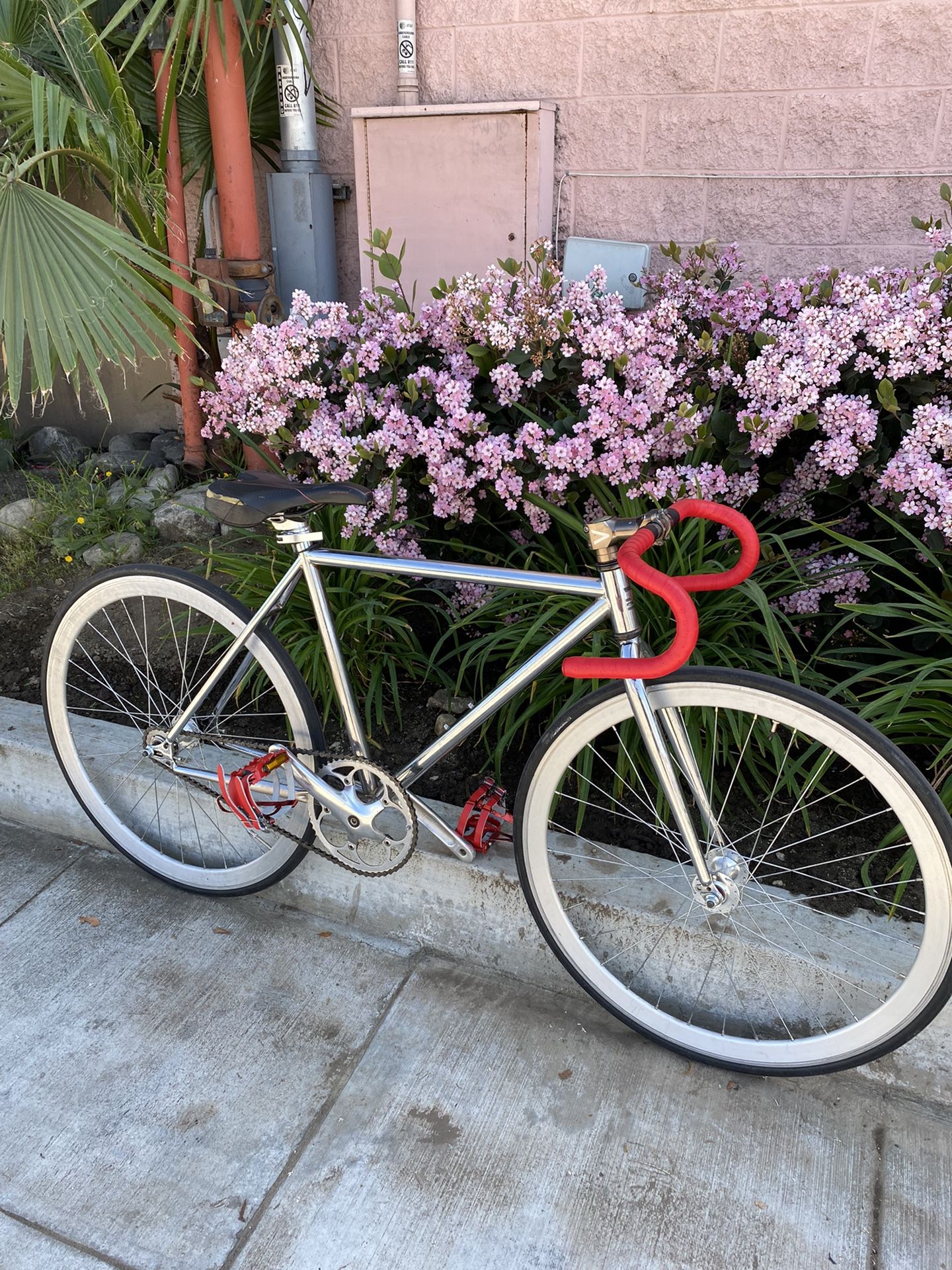 Fixie Fixed gear Chrome