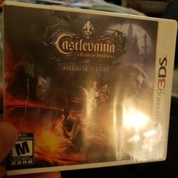 Nintendo 3ds castlevania lord of shadow mirror of fate Factory Sealed 