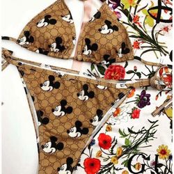 New Gucci, Mickey Mouse, bikini small