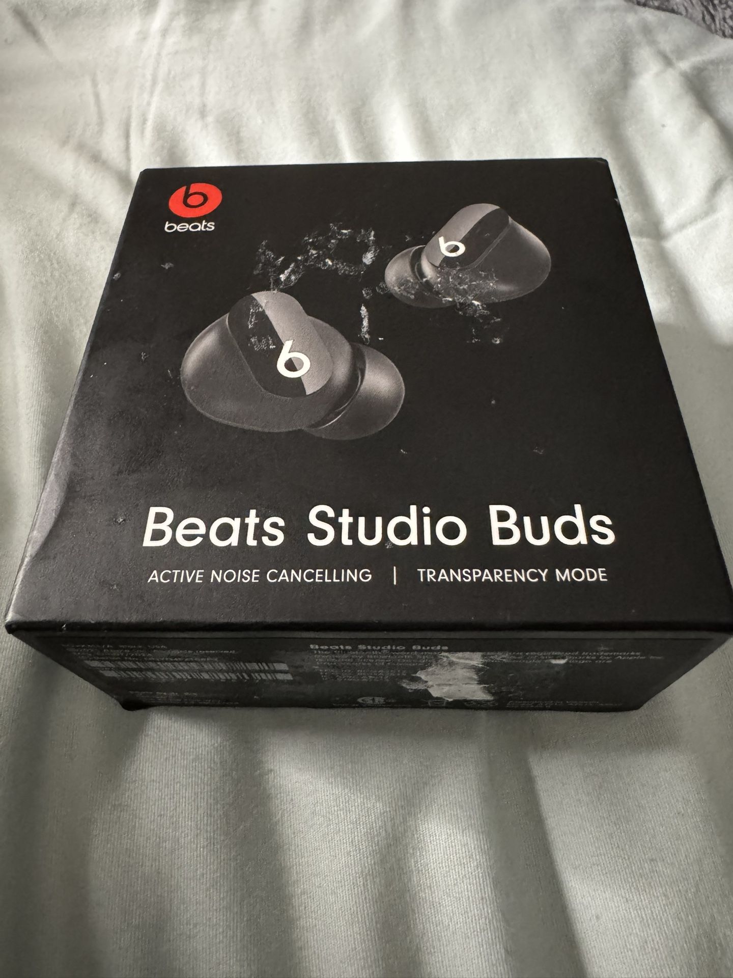 Bnew Opened Box BEATS Studio buds black