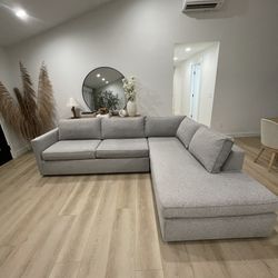 West Elm HARRIS Sectional Sleeper Sofa 