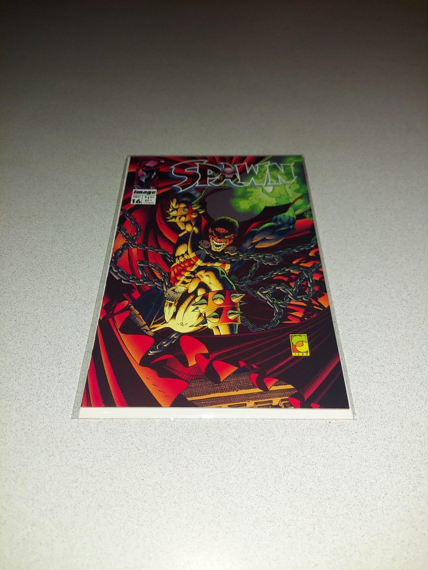 1993 SPAWN #16 COMIC BAGGED AND BOARDED 