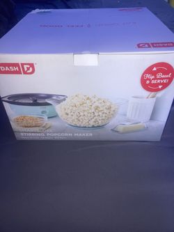 Stirring Popcorn Maker 