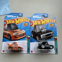 Hot Wheels Fast And Furious Tooned Set