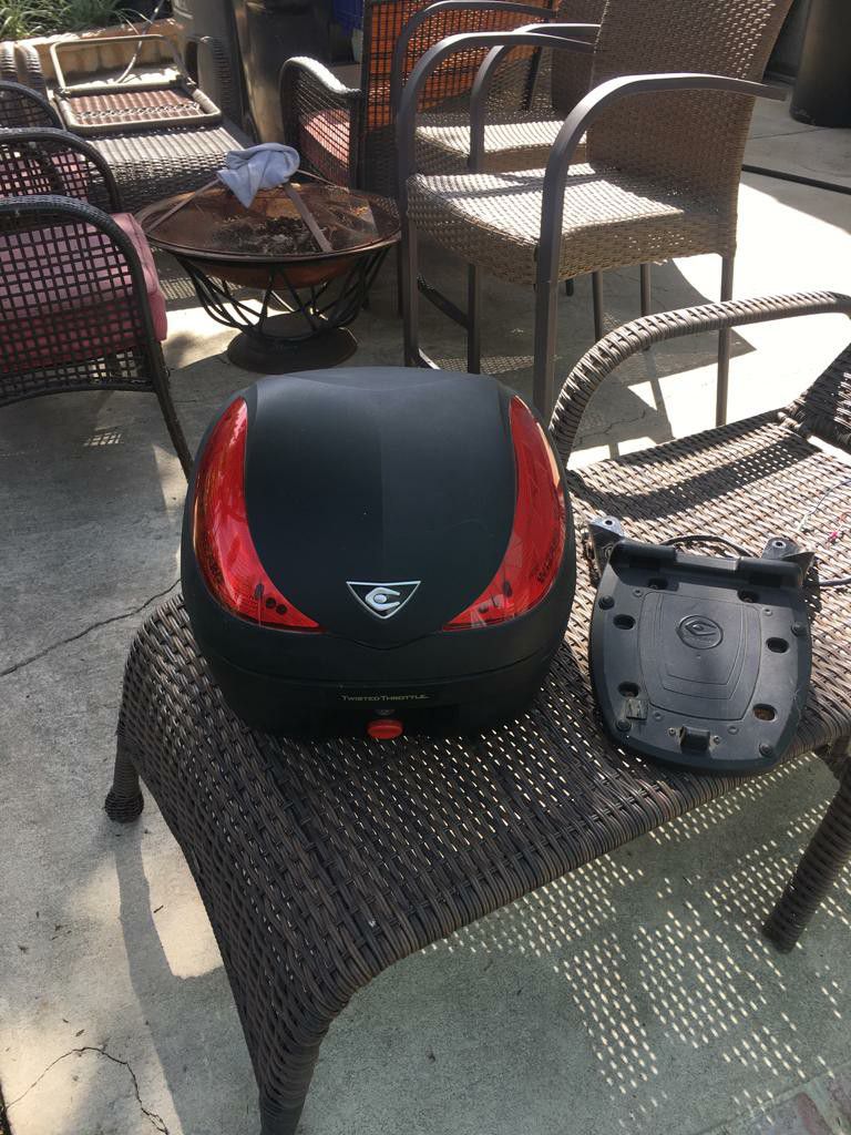 Motorcycle carrying hard case