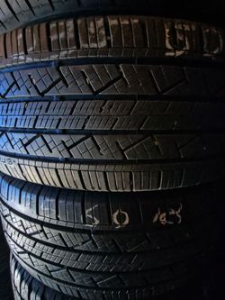 235/60R18 pair Cooper tires no wheels
