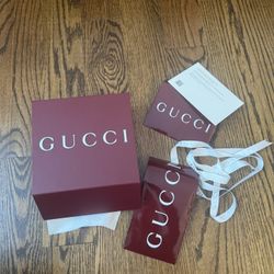 Square Gucci Box
