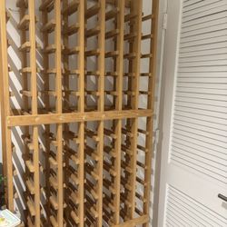 Wine rack Wood - 126 Bottles 