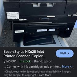 Epsom Stylus Inkjet  All In One.  Scan, Copy and Print 