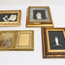 Framed Wall Art Pieces (Harp & Book Sold)