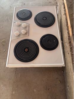 GE electric cooktop