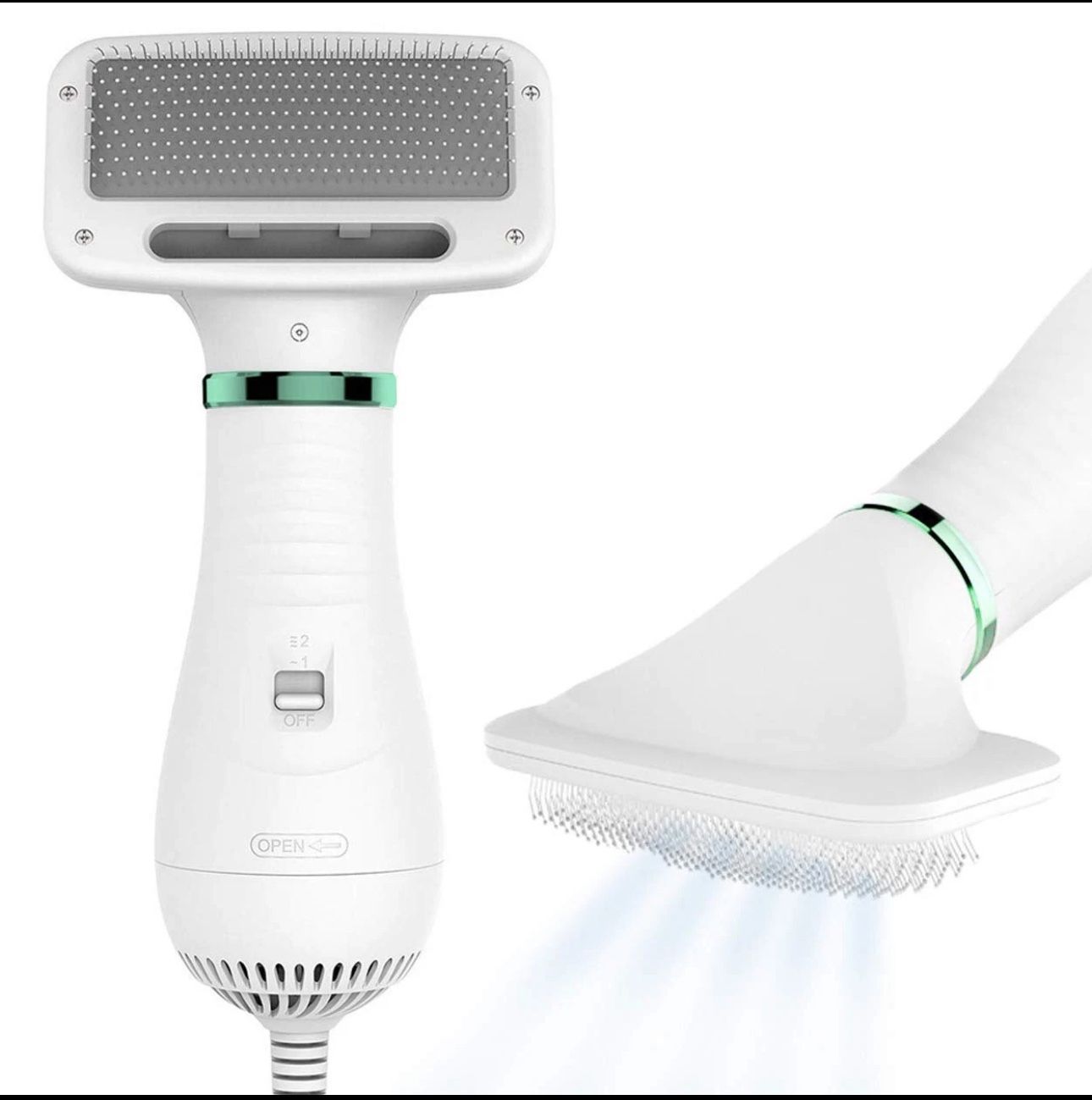 2 In 1 Dog Grooming Brush